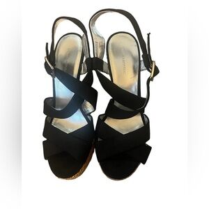 Banana Republic Wedge Espadrille Peep Toe
Shoes Size 8